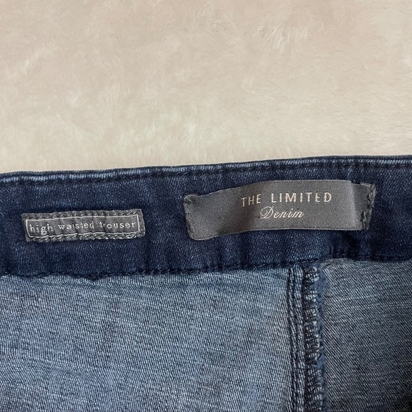 ❌SOLD Vintage Y2K 90s High Waisted Boho Wide Leg Trouser Jeans by The Limited 10 - Picture 2 of 7